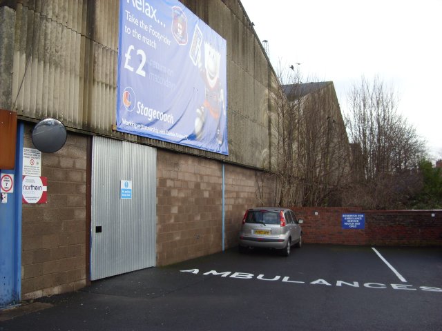 Rear of the Warwick Road End